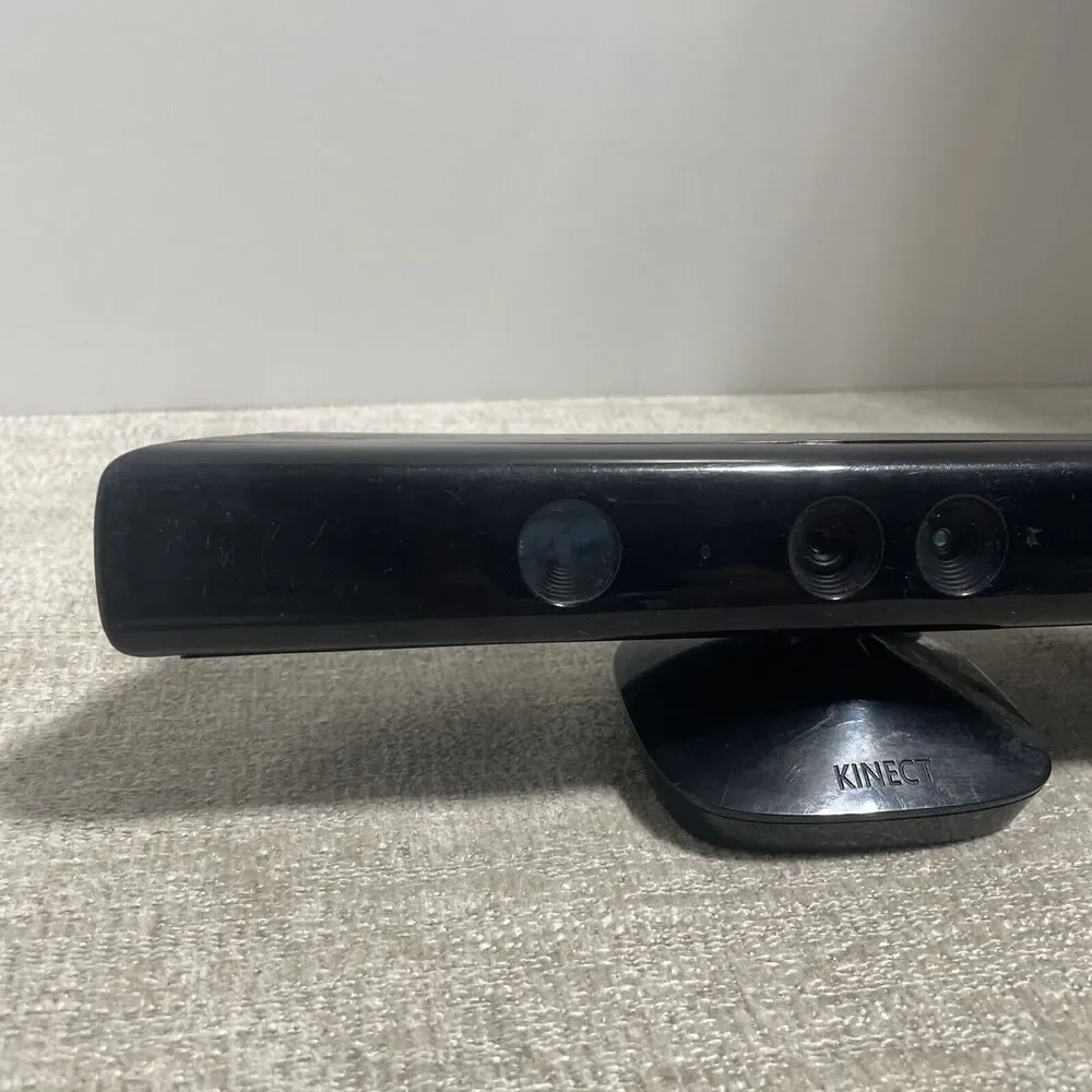 Genuine Microsoft Xbox 360 Kinect Sensor Bar Black Camera Tested And Working